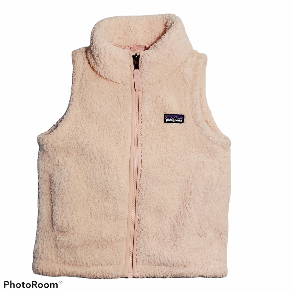 Patagonia Girls Pink Los Gatos Vest Size 5 - 6
